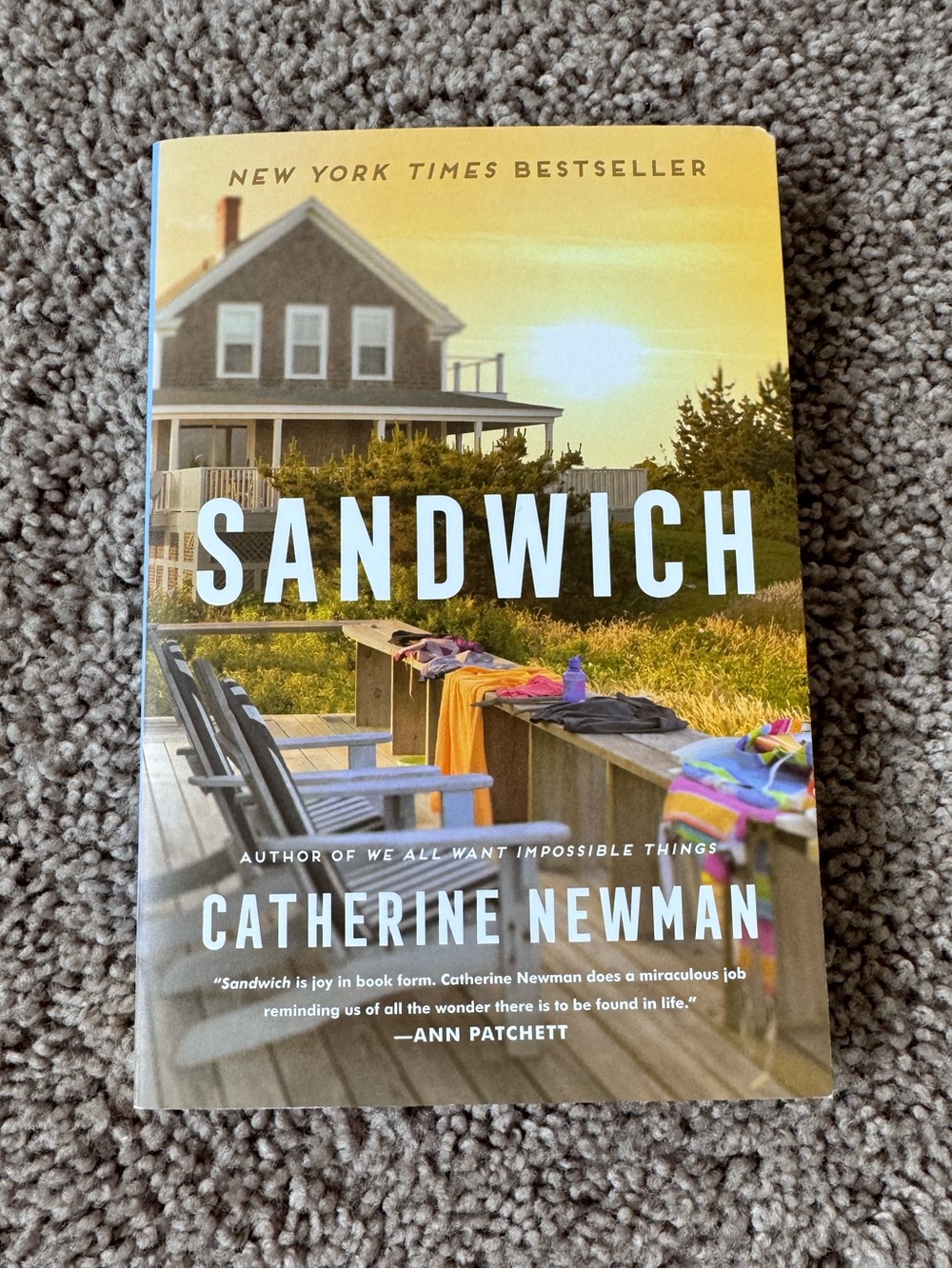 Sandwich by Catherine Newman Paperback Book